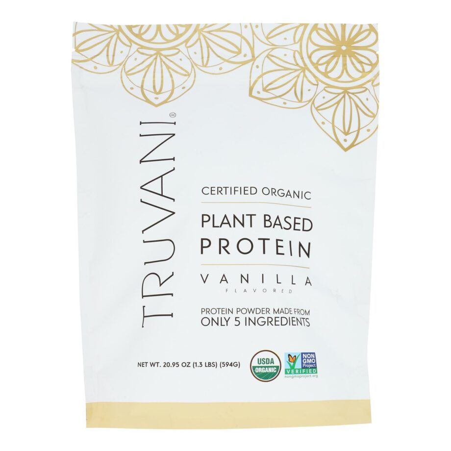 Truvani - Protein Powder Vanilla - 1 Each-20.95 Oz