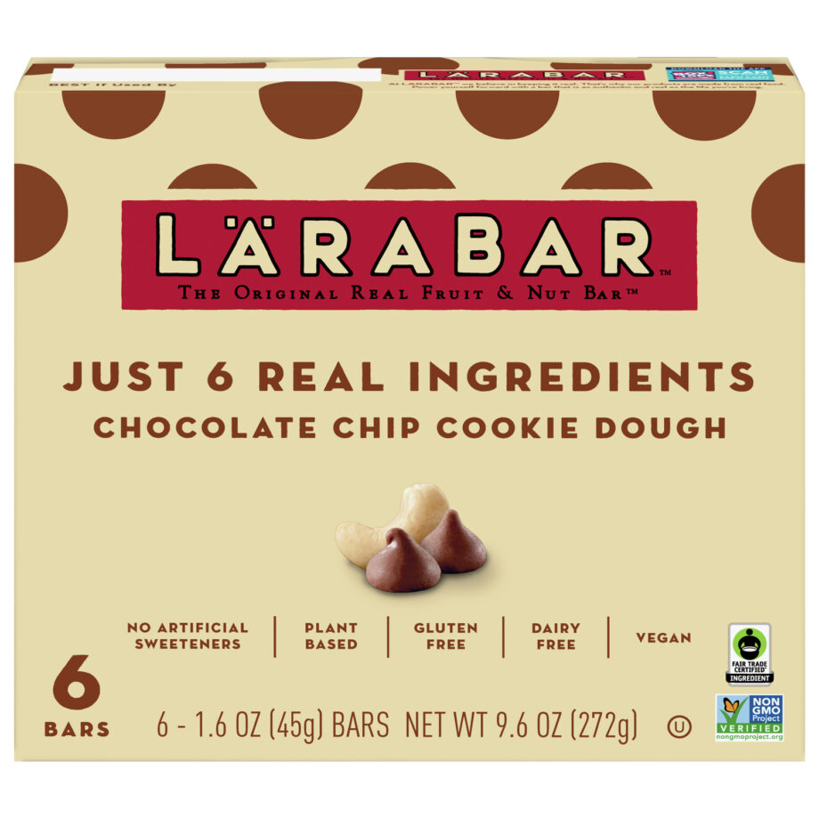 Larabar - Bar Cchip Cookie Dough - Case Of 8-6-1.6 Oz