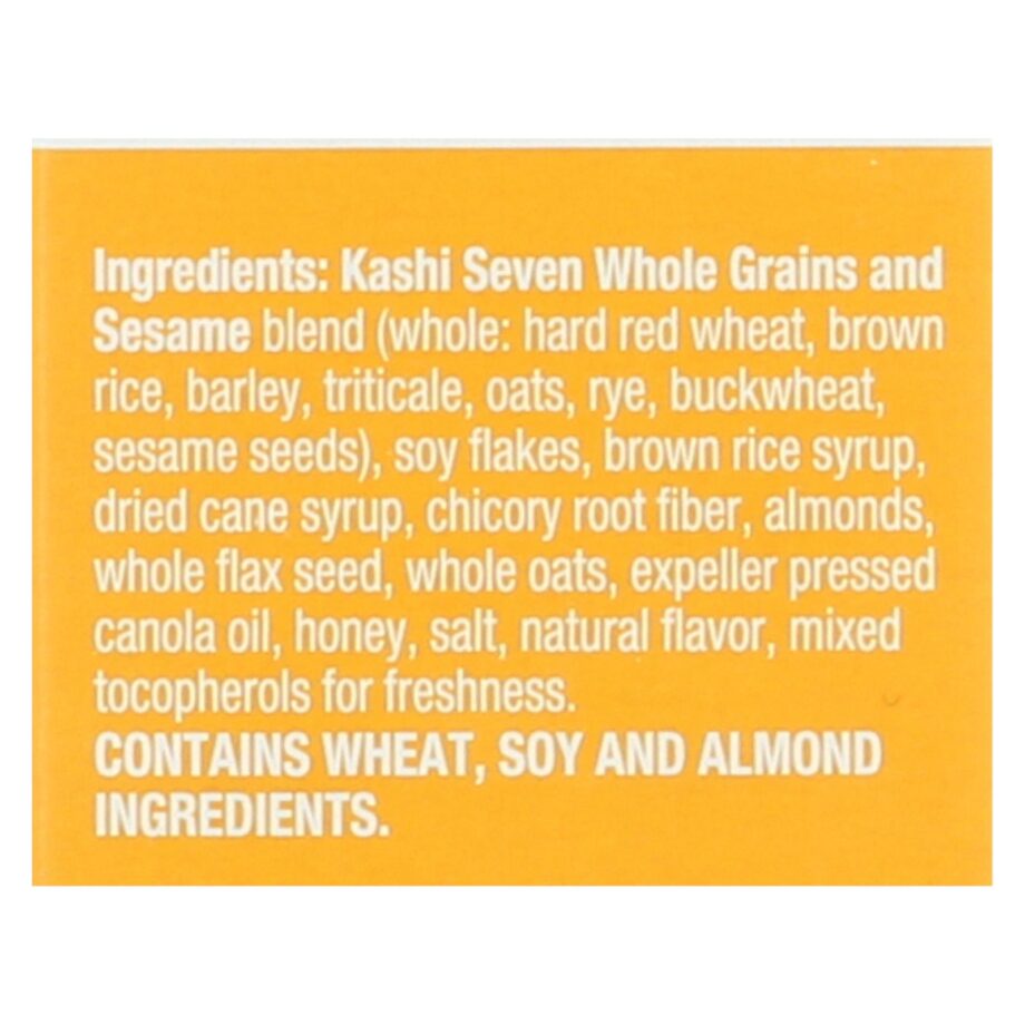 Kashi Cereal - Multigrain - Golean - Crunch - Honey Almond Flax - 14 Oz - Case Of 12