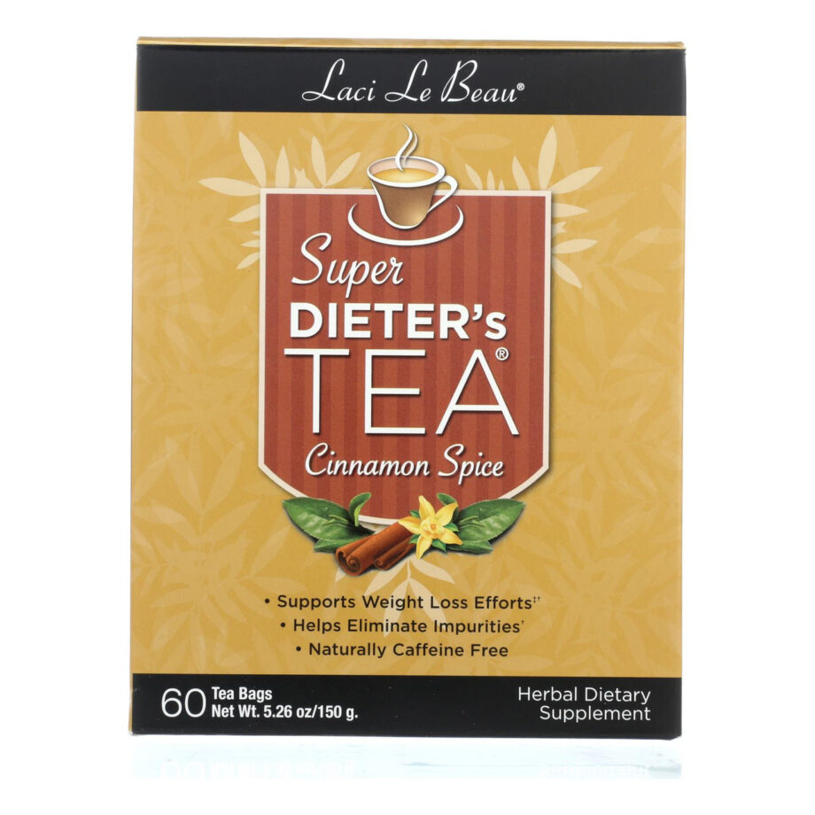 Laci Le Beau Super Dieter's Tea Cinnamon Spice - 60 Tea Bags (1x60 BAG)