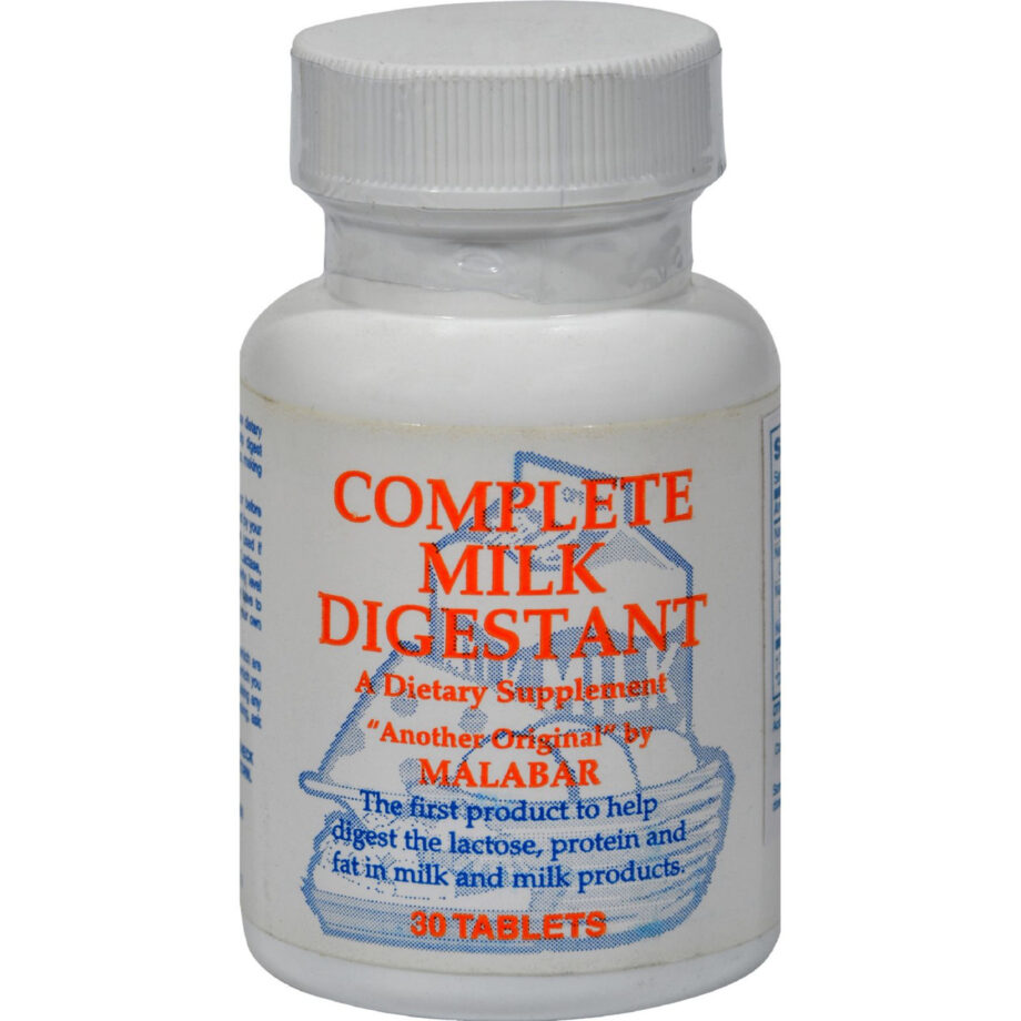 Malabar Complete Milk Digestant - 30 Tablets (1x30 TAB)