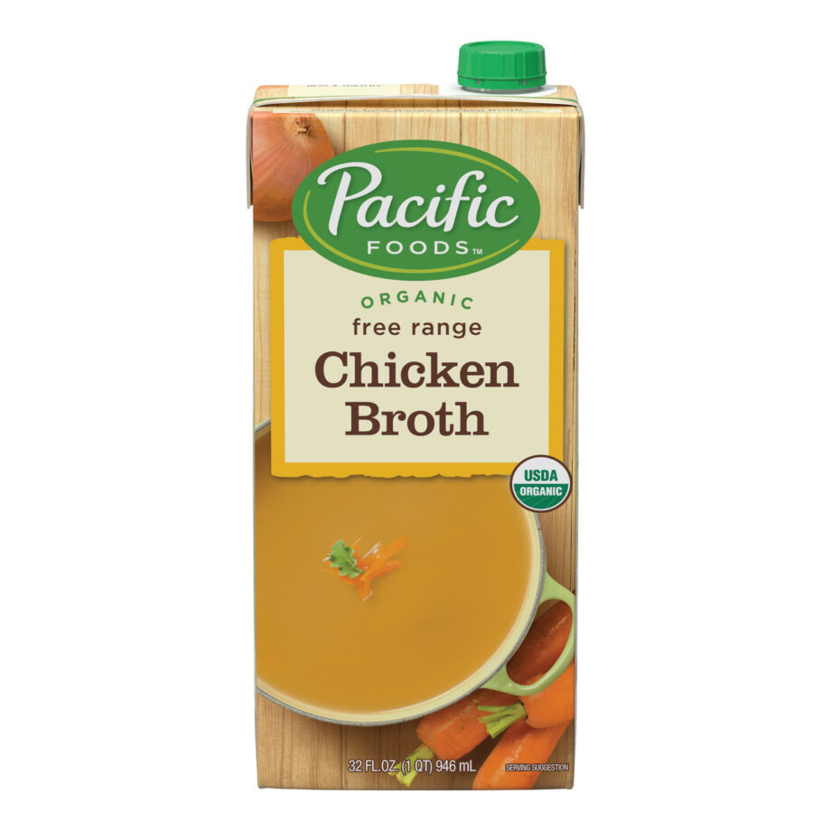 Pacific Natural Chicken Broth (12x32 Oz)