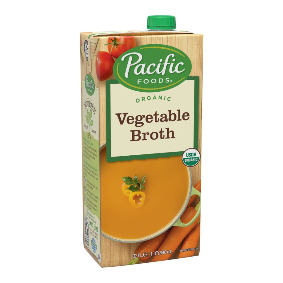 Pacific Natural vegetable Broth (12x32 Oz)