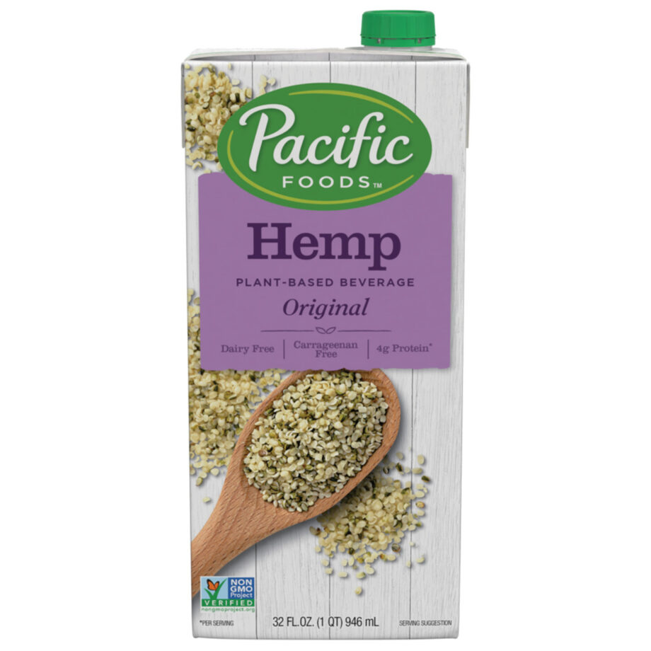 Pacific Natural Original Hemp Milk Non Dairy Beverage (12x32 Oz)