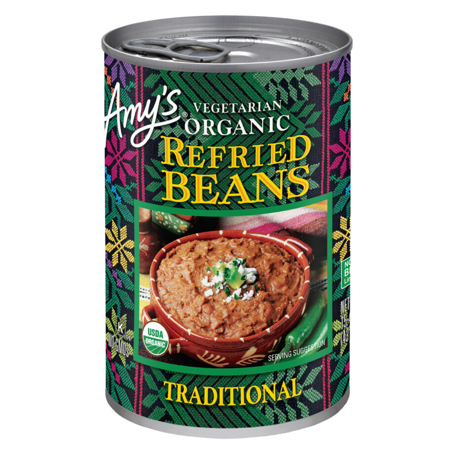 Amy's Kitchen Refried Beans (12x15.4 Oz)