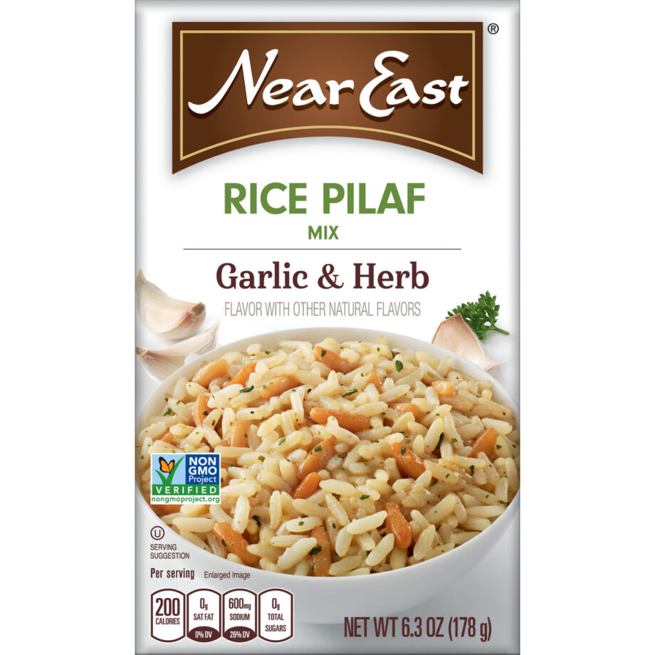 Near East Garlic & Herb Pilaf (12x6.3 Oz)