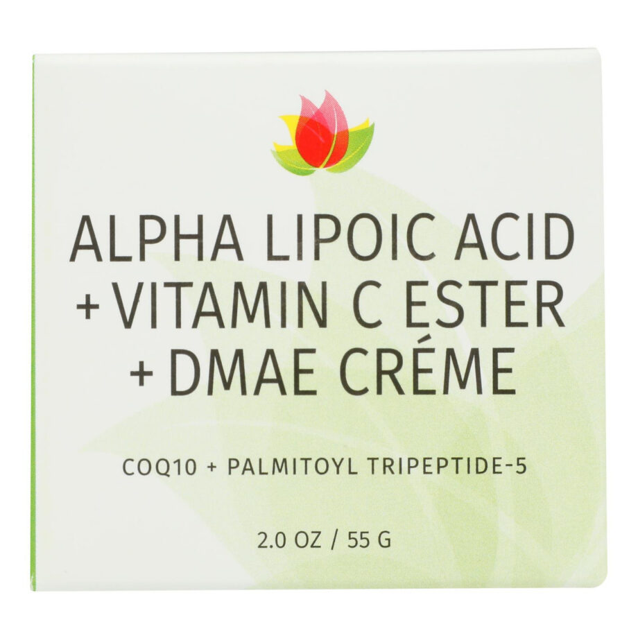 Reviva Labs - Alpha Lipoic Acid Vitamin C Ester and DMAE Cream - 2 oz (1x2 OZ)